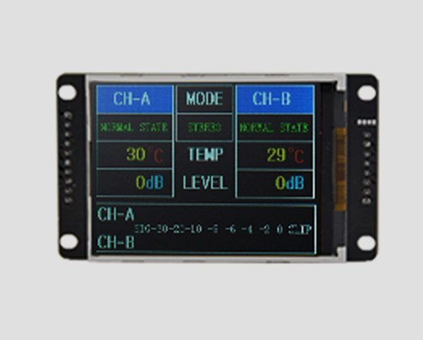 兩通道_四通道音響功放功能TFT顯示模塊